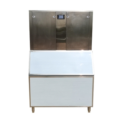 1000kg Commercial Square Ice Machine Personalized Transparent White Ice Cube Water Cooling for Home Use Edible Drink Addition