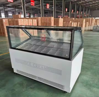 Ice Cream Freezing Display Cabinet Ice Cream Cabinet Refrigerated Desserts Fresh-keeping Popsicles Refrigeration Equipment