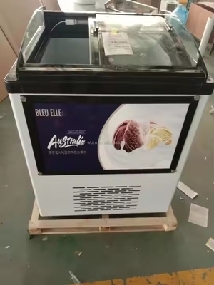 Ice Cream Freezing Display Cabinet Ice Cream Cabinet Refrigerated Desserts Fresh-keeping Popsicles Refrigeration Equipment