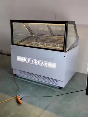 Ice Cream Freezing Display Cabinet Ice Cream Cabinet Refrigerated Desserts Fresh-keeping Popsicles Refrigeration Equipment
