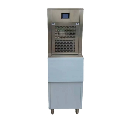 Commercial Snowflake Ice Machine 100kg Storage Capacity Seafood Building Hot Pot Shops Super Ice Station Various Business Needs