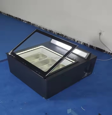 Wholesale Price Yogurt case Ice Cream Display Freezer Ice Cream Display Counter