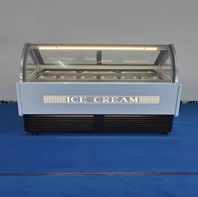 Wholesale Price Yogurt case Ice Cream Display Freezer Ice Cream Display Counter