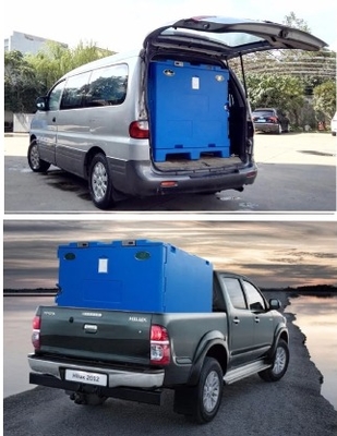Portable Food Carriers Food Box Carrier W/Double Buckles,Refrigerated Food Pan Carrier,Refrigeration Box