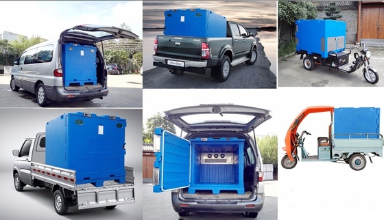 1.5m Cooler with 48V DC and Compressors Automatic Temperature Adjustment -5 Degree for Retail Home Use