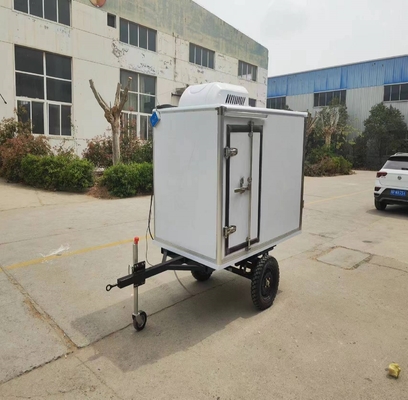 Electric Cargo Mini Cold Room Tricycle with Trailer New Energy Vehicle for Frozen Food & Keep Warm Storage