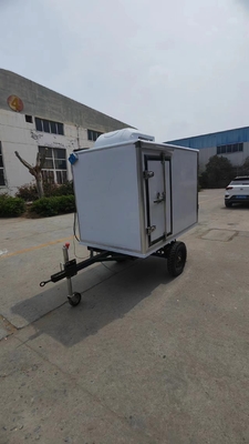Electric Cargo Mini Cold Room Tricycle with Trailer New Energy Vehicle for Frozen Food & Keep Warm Storage